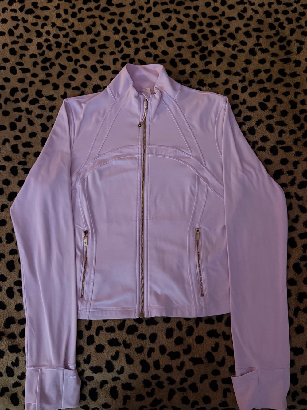 Lululemon Define Jacket in Pink Organza/gold
